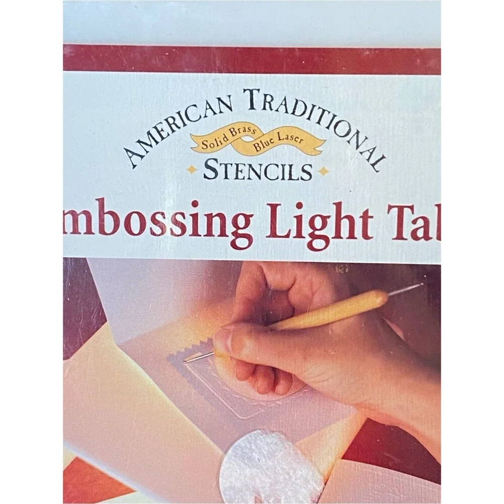 Mini Stencil Embossing Light Table New Never Opened Paper Crafts Tracing
